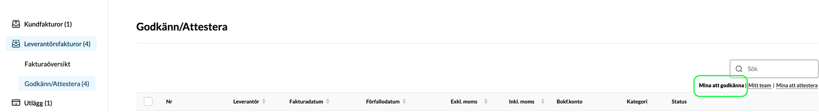 Godkännande (skärmbild 4 av 4)